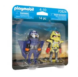 PLAYMOBIL DUO PACK - SPECTACLE DE CASCADES AÉRIENNES #70824